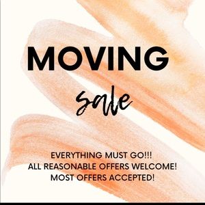 MOVING SALE
